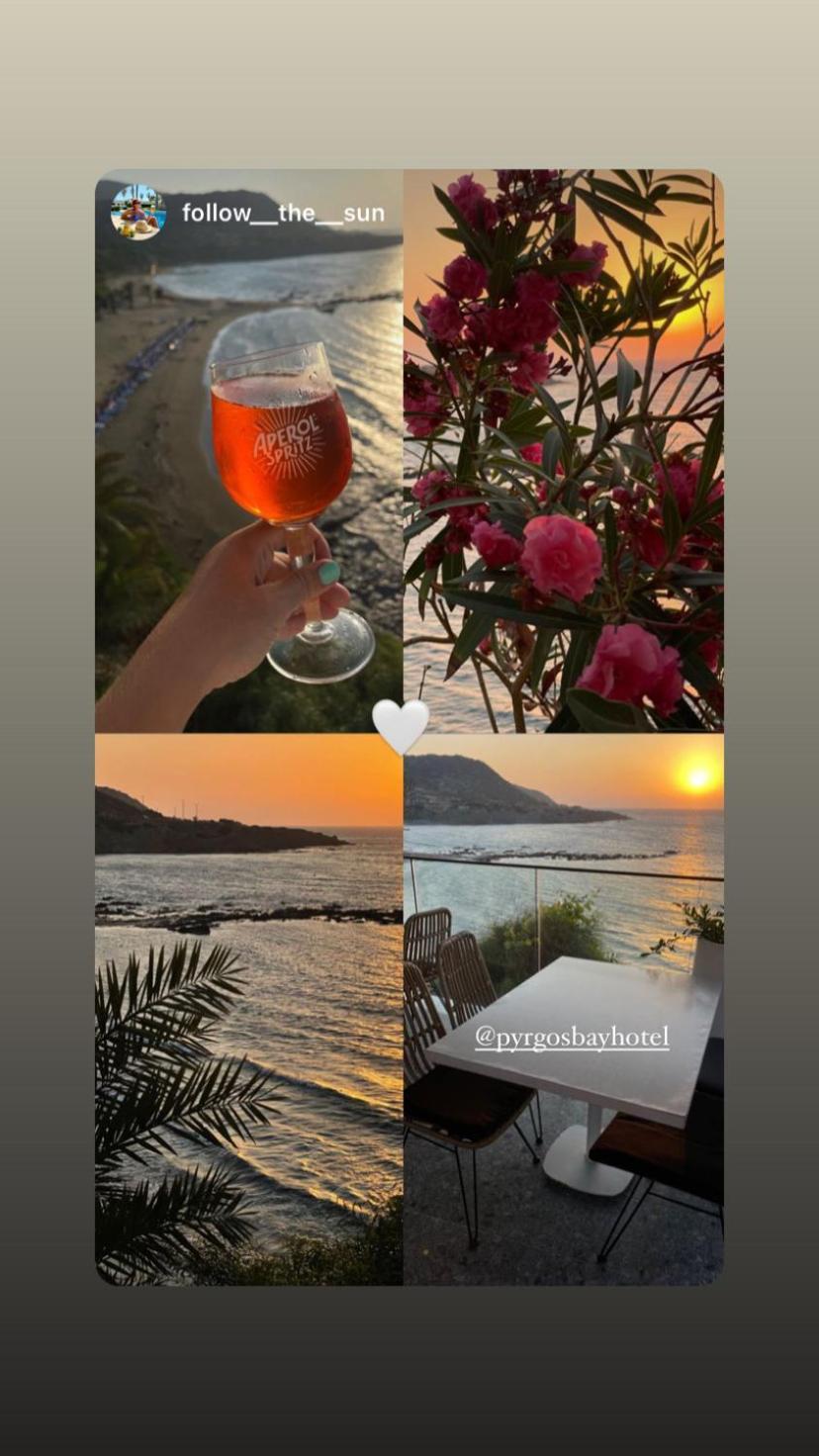 E.J. Pyrgos Bay Hotel Екстериор снимка